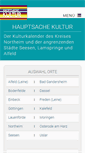 Mobile Screenshot of hauptsachekultur.de